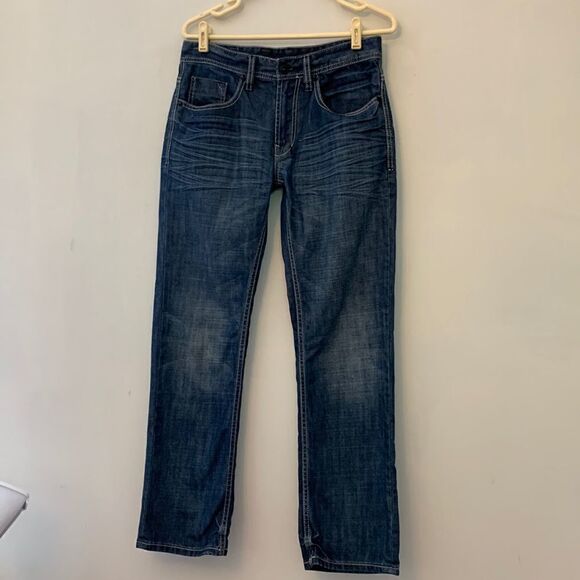 Buffalo David Bitton straight leg denim jeans Size 30 - Picture 1 of 9